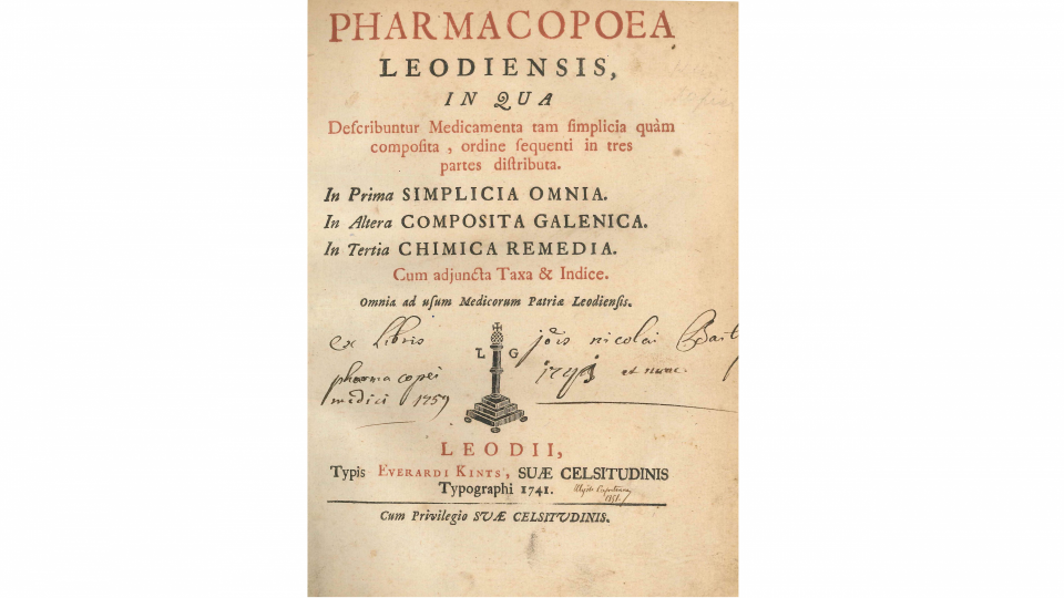 Pharmacopoea Leodiensis 