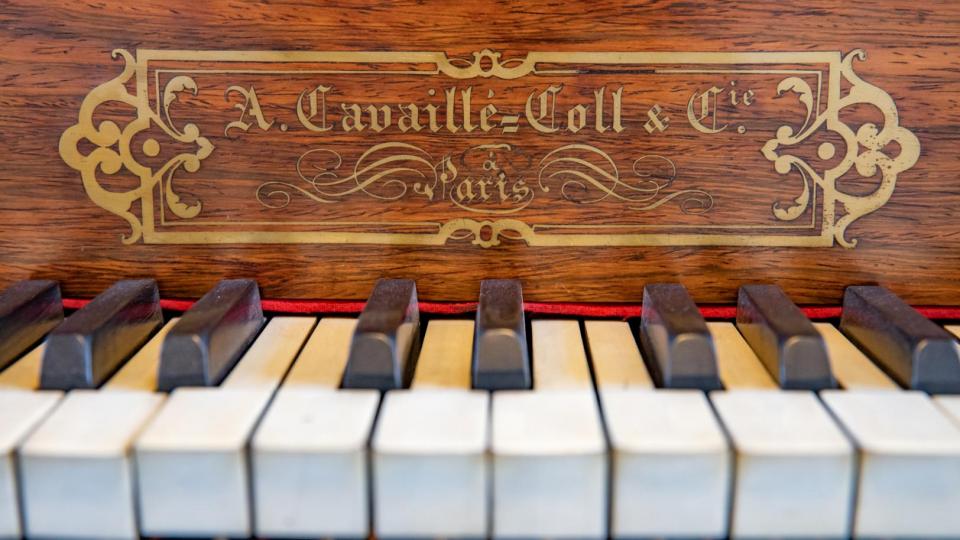 Espace César Franck - Grand Curtius 2022 - Console d'Orgue détail Cavaillé-Coll