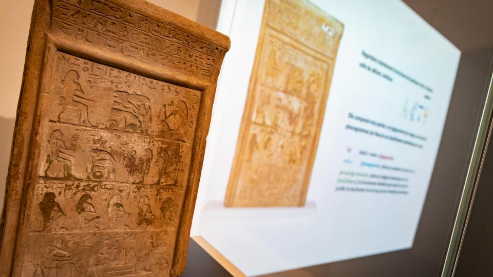 Exposition 'Les hiéroglyphes avant Champollion' salles