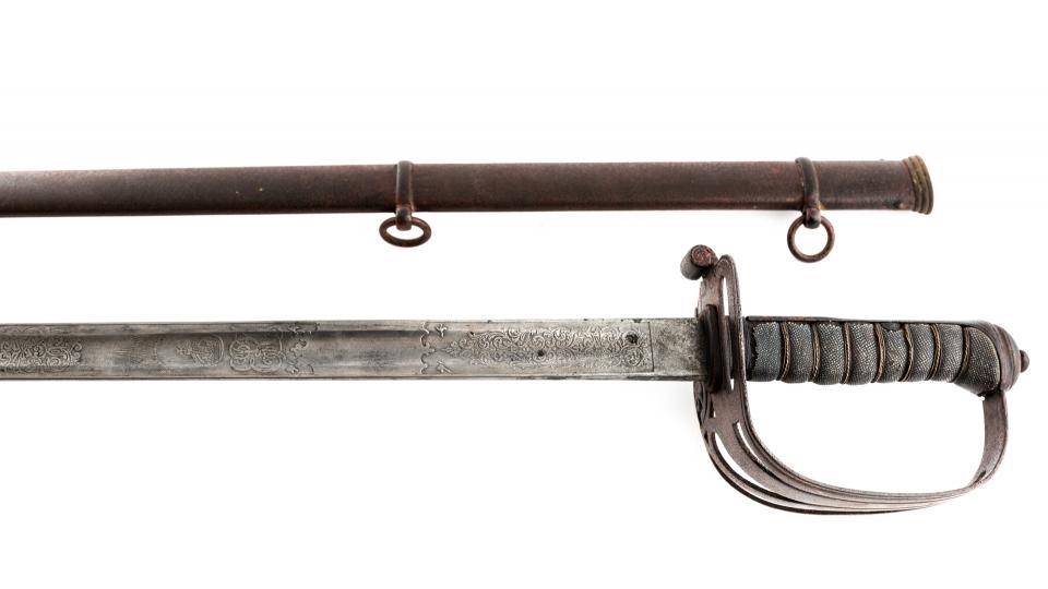 Sabre d'officier de l'armée belge - Musée Grand Curtius à Liège