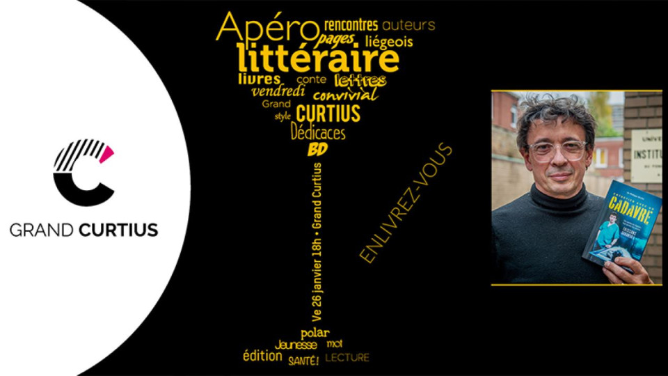 Apéro littéraire avec Philippe Boxho Grand Curtius janv 2024